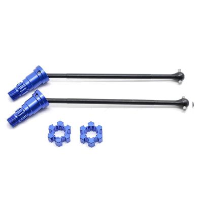 2Pcs Metal Front Rear Drive Shaft CVD for Tra-xxas for X-Maxx for XMA-XX 6S 8S 1/5 for Mon-Ster Truck RC Car Upgrade Parts,1
