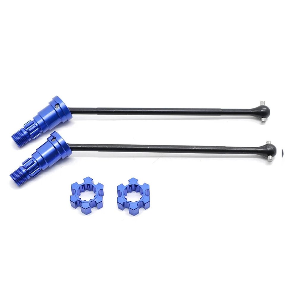 2Pcs Metal Front Rear Drive Shaft CVD for Tra-xxas for X-Maxx for XMA-XX 6S 8S 1/5 for Mon-Ster Truck RC Car Upgrade Parts,1