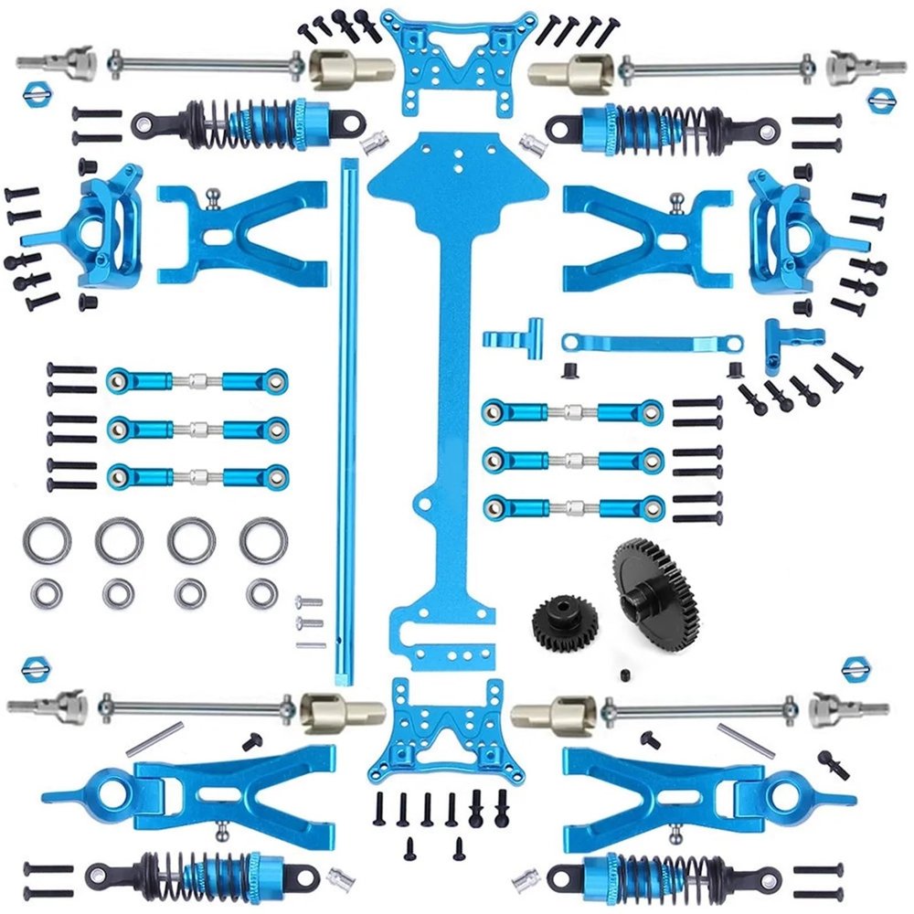 1 Set Complete Upgrade Parts Kit for WL-Toys A959 A969 A959-B A969-B A979-B K929-B 1/18 RC Car Replacement Accessories,B