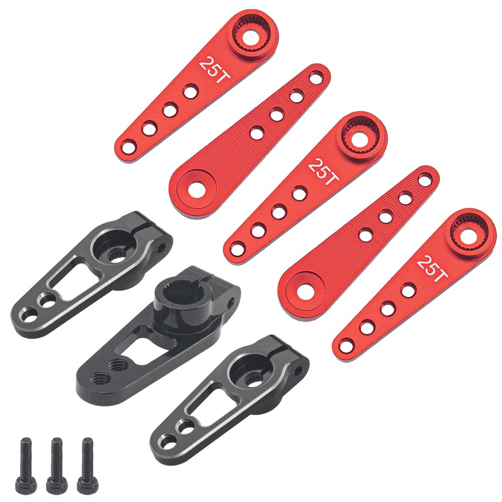 25T Servo Horn 37mm Metal 25 Teeth Extension Steering Arm Server & Metal 25T Servo Horn,25 Teeth Spline Steering Arm Server Rocker