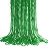 30 Pack Mardi Gras Beads Necklaces Bulk,Mardi Gras St Patricks Day Accessories Green Beads Necklace Party Favors,St Patricks Day Necklaces Party Supplies Mardi Gras Decor for Party,School Event,Home view 1