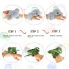 8 Pcs Slap Bracelets Stuffed Animal for Kids, Plush Animal Snap Bracelets Cutie Cuff Sticky Rolls Bracelet Huggers Toy Wrist for Girls Boys Child Gift Party Favors Birthday(style C) view 4