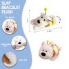 8 Pcs Slap Bracelets Stuffed Animal for Kids, Plush Animal Snap Bracelets Cutie Cuff Sticky Rolls Bracelet Huggers Toy Wrist for Girls Boys Child Gift Party Favors Birthday(style B) view 4