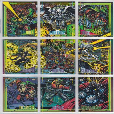 1993 Marvel Universe Series IV Base Set of 180 Cards NM/M Spider-Man, X-Men