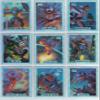 1994 Marvel Masterpieces Silver Holofoil Insert Chase Set of 10 Cards NM/M Spider-Man, X-Men view 1