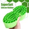 INJORA 4PCS Silicone Rubber Insert Foam for 146-149mm (5.75" OD) 2.2" Tires(Green) view 2
