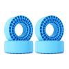 INJORA 4PCS Silicone Rubber Insert Foam for 146-149mm (5.75" OD) 2.2" Tires(Blue) view 1