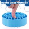 INJORA 4PCS Silicone Rubber Insert Foam for 146-149mm (5.75" OD) 2.2" Tires(Blue) view 3