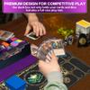 PROMAXIBINDER Trading Card Storage Box with Playmat 3 Display, Black&Purple view 4