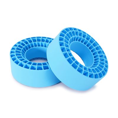INJORA 2PCS Silicone Rubber Insert Foam for 146-149mm (5.75" OD) 2.2" Tires(Blue)