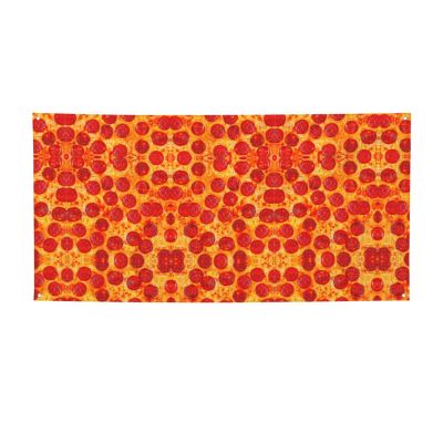 3D Pizza Pepperoni print holiday banners, party decorations, birthday party banners,banners and flags