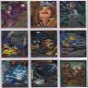 1995 Fleer Ultra X-Men Chromium Base Set of 100 Cards NM/M Wolverine view 2