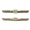 2PCS M3 Stainless Steel Hexagonal Forward and Reverse Push-Pull Rod Connection Rod RC Boat Accessories(M3x116mm) view 1