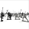 60pcs Pack of Medieval Horse and Models view 4