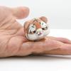 Newbee4 Miniature Pukupero Animal Mascot Figure,Cute Chubby Flocked Rabbit Cat Otter Hamster Tiger Bear view 3
