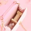 XZQYDS Korean Kids Purses and Handbags Crossbody Girls Faux Pearl Hand Bags Little Girl Small Coin view 2