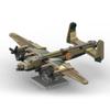 XMBRICDIYY Military Aircaft Building Blocks Kit, Avro Lancaster+Supermarine-Spitfire Aircaft Assembly Kit, Military Plane Building Blocks Gifts Adults (306 Pieces) view 3