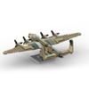 XMBRICDIYY Military Aircaft Building Blocks Kit, Avro Lancaster+Supermarine-Spitfire Aircaft Assembly Kit, Military Plane Building Blocks Gifts Adults (306 Pieces) view 4