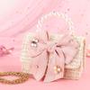 XZQYDS Korean Kids Purses and Handbags Crossbody Girls Faux Pearl Hand Bags Little Girl Small Coin view 3