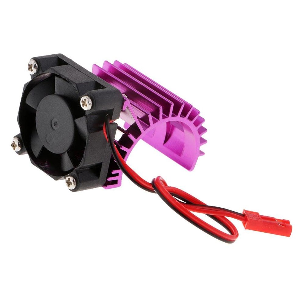 FytStycale 24-28mm Universal Motor Heat Sink W/Cooling Fan for RC Car