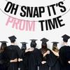 Black Glitter Oh Snap It's Prom Time Banner, Prom Night Decor, 2026 Prom Graduation Party Decorations Supplies view 3