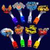 24PCS Race Car Party Favors-LED Finger LightsGlow-in-the-Dark Light-Up Hot Wheels Toys Bulk for Kids Boys Girls,Cars Theme Birthday Party Decorations Supplies, Party Goodie Bags, Classroom Prizes view 1