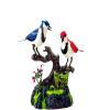 Dusky Shark Realistic Singing & Chirping Bird in Cage with Lifelike Sounds and Movements (Blue Jays) view 1