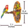 Dusky Shark Chirping & Dancing Bird with Motion Sensor  Interactive Bird Toy view 4
