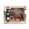 CollectA Tournament Rider and Horse Set | Model # 84244 view 1
