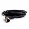 JoWanSome 2Meters M12 Sensor Connector Waterproof Cable Plug Male 12 Pin PVC Integrated Injection molding M12 connectors (12P,Male,1) view 1