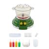 Kids Hot Pot Maker Cooking Toys, Sound Light Simulation Kitchen Machine DIY Toys with Pretend Bubble for Toddler (Green) view 2
