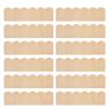12pcs 1:12 Dollhouse Wooden Shingles Roof Tiles, Sturdy Miniature Doll House Decoration Accessory, for Fine Motor Skills Developmen view 1