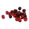 48PCS 6 Sided Dices Black and Red Plastic Table G Dice Set for Party Bars with Bags for Easy Organization and Storage Ensu are Six Sided DiceDice SetTable G Dice DiceBoard G view 1