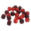 48PCS 6 Sided Dices Black and Red Plastic Table G Dice Set for Party Bars with Bags for Easy Organization and Storage Ensu are Six Sided DiceDice SetTable G Dice DiceBoard G view 2
