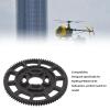 ANGGREK RC Helicopter Main Gear, RC Helicopter Accessories Part Easy Installation High Reliability Plastic for Maintenance view 2