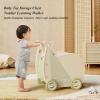 Deer COCO Kids Toy Storage Organizer Shopping Cart Toy Box For Baby, Push Cart Multifunctional Toddler Toy Chest Organizers Storage Bins For Living Room/Playroom/Bedroom (W&G Whale) view 3