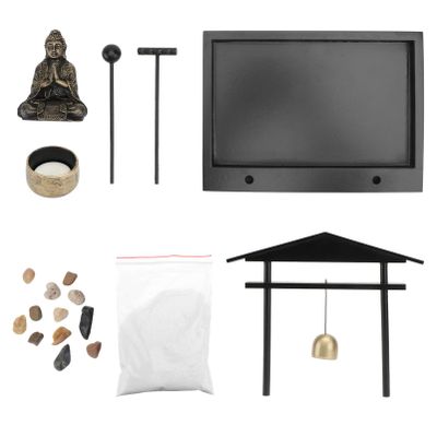 RORPOIR 1set Decorative Zen Sandbox Landscape Ornament Household Furnishings Buddha Figure Model for Sand Table Models and Home for and Craft Projects