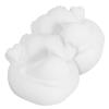 BCOATH 2pcs Blank Frog Masks Unpainted Costume Masks for Boys and Girls for Art Projects Creative Decoration and Festive Events view 1