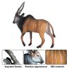 AENIMELY Spiral-Horned Antelope Figure Forest Jungle Wildlife Animals Realistic Figurine Educational Toy Cake Toppers Christmas Birthday Gift for Kids view 2