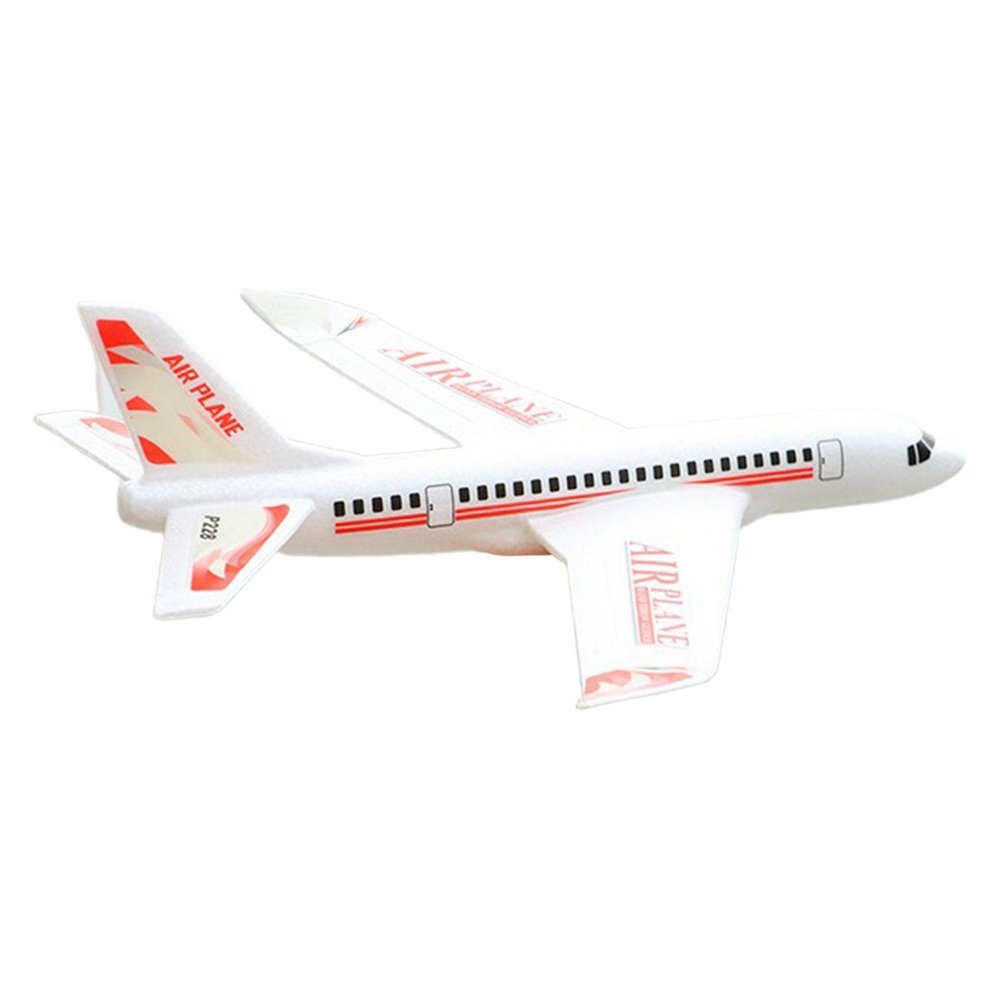 JWQFBC Outdoor Flying Foam Airplane for Family Sports Activities, Red