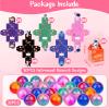 30 Pack Valentines Day Gifts for Kids, Valentines Galaxy Slime with Valentines Day Cards Space Gift Boxes, Valentine Classroom Favors Valentines Cards for Boys Girls Class Exchange Prizes view 4