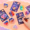28 Pack Valentines Day Gifts for Kids Classroom - Galaxy Slime Valentines for Kids with Valentine Day Cards for School, Class Valentine's Day Exchange Gifts for Boys Girls view 4