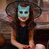 BCOATH Lovely Cat for Boys and Half-face Cat Cosplay Decorative for Parties Halloween and Events Realistic Design Lightweight Easy to Wear view 2