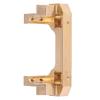 Acouto 4 4essing Model Vehicle Accessory Brass Front Bumper Mount for RC Crawler Car Compatible with view 1