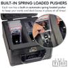 Card Titan Vault Trading Card Storage Box - Lockable Sports Cards Hard Case with Spring-Loaded Pushers for Top Loaders & Graded Cards - 2 Row view 3