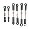 Acouto Spurstange Tie Rods for 124016 RC Tie Link Rods Set for 144001 144002 124018 124019 124017 124016 Remote Control Car Steering Linkage Bar Kit view 1