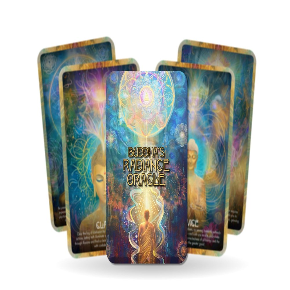 Ibiza Tarot Buddha's Radiance Oracle - 22 Oracle Cards