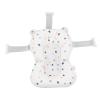 Baby Bath Seat Cushion Floating Safe Foldable Adjustable Infant Bath Supporter for Newborn Blue Bear, Supports Baby Body, Safety to Use, Easy to Clean, Odorless Material, Optimal (White Stars) view 1