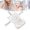 Baby Bath Seat Cushion Floating Safe Foldable Adjustable Infant Bath Supporter for Newborn Blue Bear, Supports Baby Body, Safety to Use, Easy to Clean, Odorless Material, Optimal (White Stars) view 2