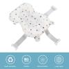 Baby Bath Seat Cushion Floating Safe Foldable Adjustable Infant Bath Supporter for Newborn Blue Bear, Supports Baby Body, Safety to Use, Easy to Clean, Odorless Material, Optimal (White Stars) view 4